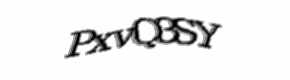 Security check image, please type the characters shown